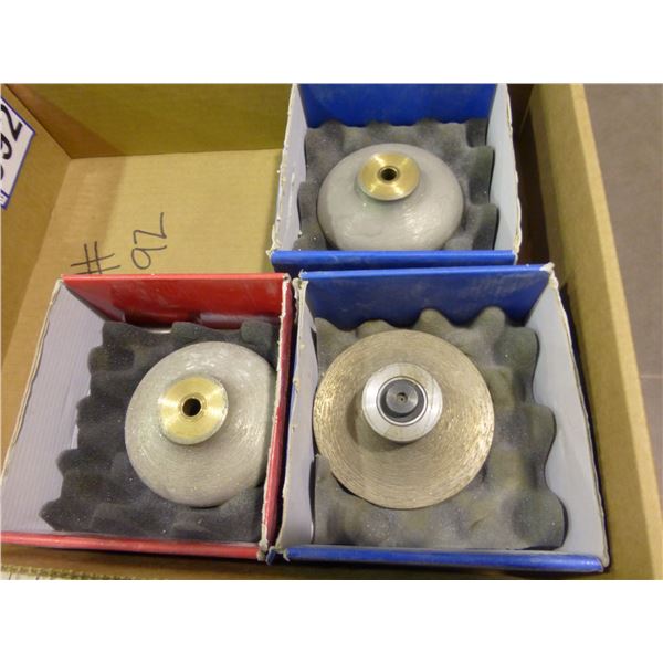 2- Ogee router bits and 1- half router bit