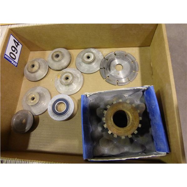 Qty of assorted. router bits