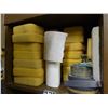 Image 1 : Qty of sponges and carborundum tape 1" wide and 2" wide rolls
