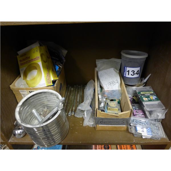 Qty of screws, bolts, wax rings and Misc.