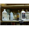 Image 2 : Qty of buffing pads, assortment of waxes, cleaners, paint thinners, paint, grease and rust removers,