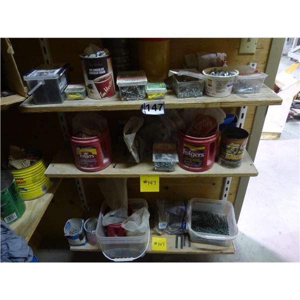 Qty of screws (various sizes)