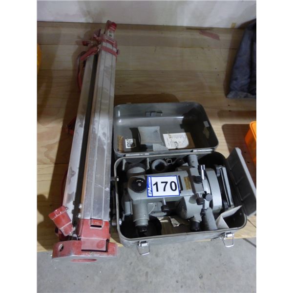 Transit level c/w tripod