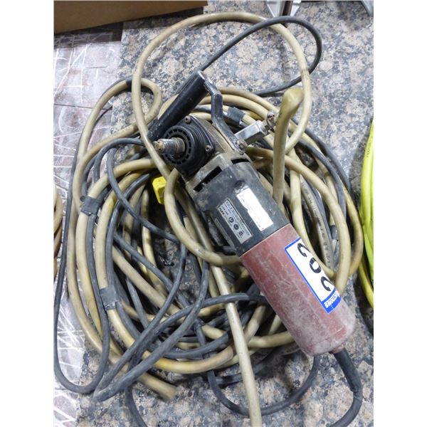Polishing grinder c/w hose attachment