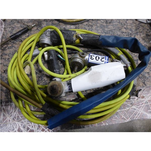 Air polisher c/w Air hose attachment