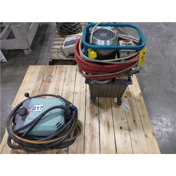 Sector ghines hyd. machine (router)