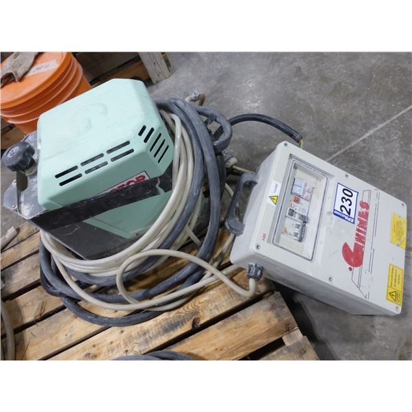 Ghines elec. sector machine (router)