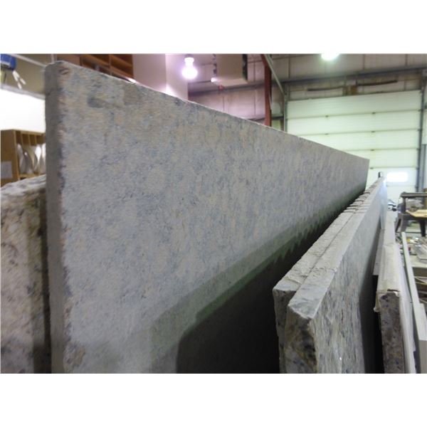 2- Slabs, Various sizes  x 3/4" thick, Baltic brown Granite