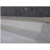 Image 3 : 2- Full slabs, Various sizes  x 1 1/4" thick, Cloud white and Calacatta venato Quartz and 1- Slab, *