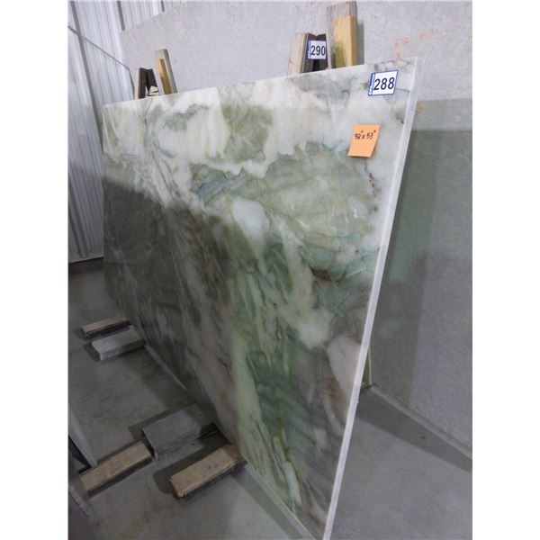 1- Slab, Approx. 92" x 53"  x 1 1/4" thick, Fusion Granite