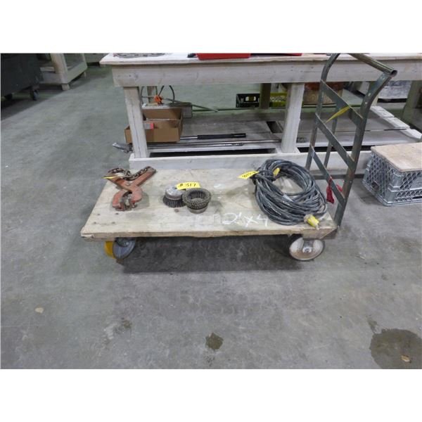 2' x 4' Rolling cart