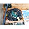 Image 2 : Pallet of christmas lights and 6- outdoor spiral light christmas trees (as new)