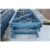 Image 2 : 8- Approx. 160" - 169" x 42" Pallet racking uprights c/w New ratchet strap