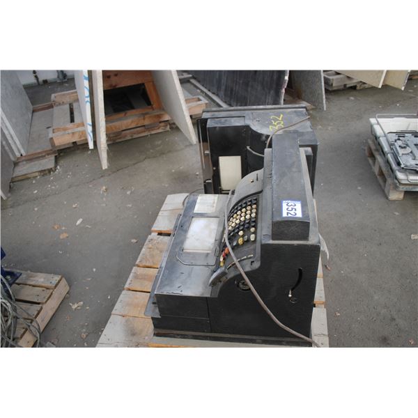 2- Old elec. Cash registers