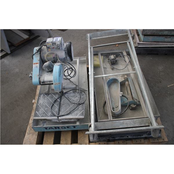 Target wet saw and stand (works)