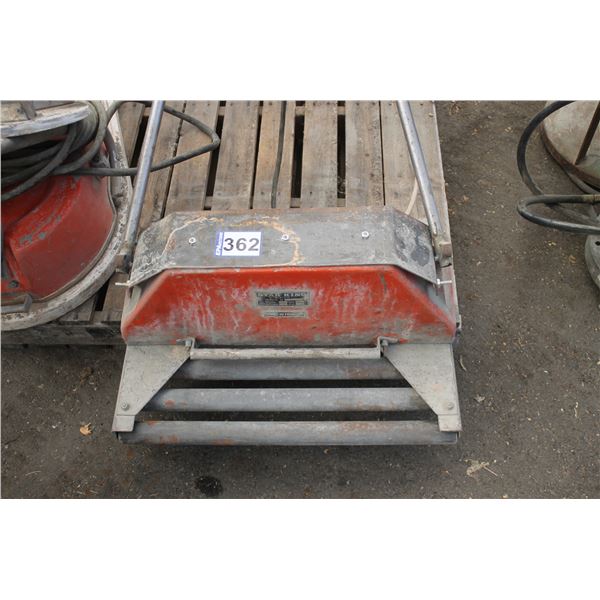 Star king tile vibrating machine (works)