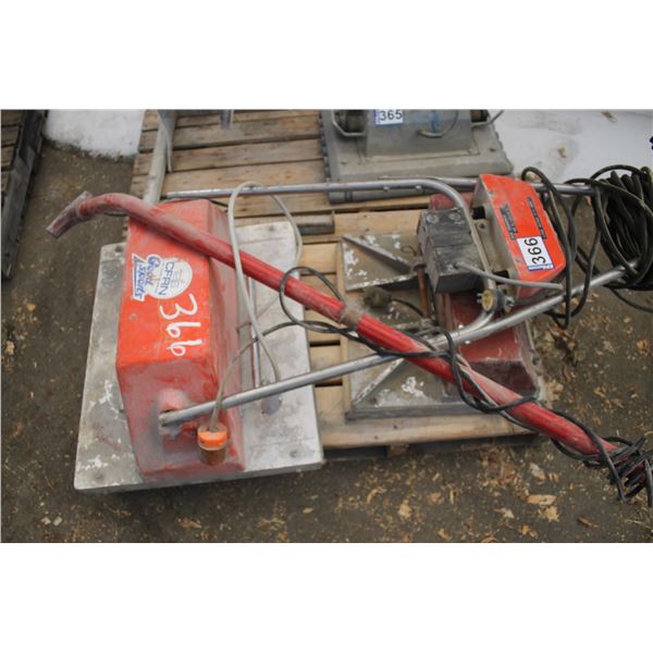 2- Tile vibrating machines (not working)