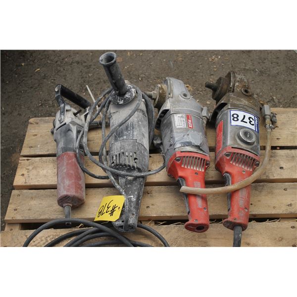 4- Grinders (need repair)