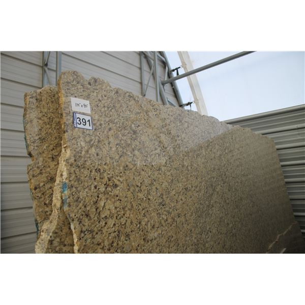 6- Full slabs, Approx. 114" x 80"  x 3/4" thick, New venetian gold Granite (so much each x 6)
