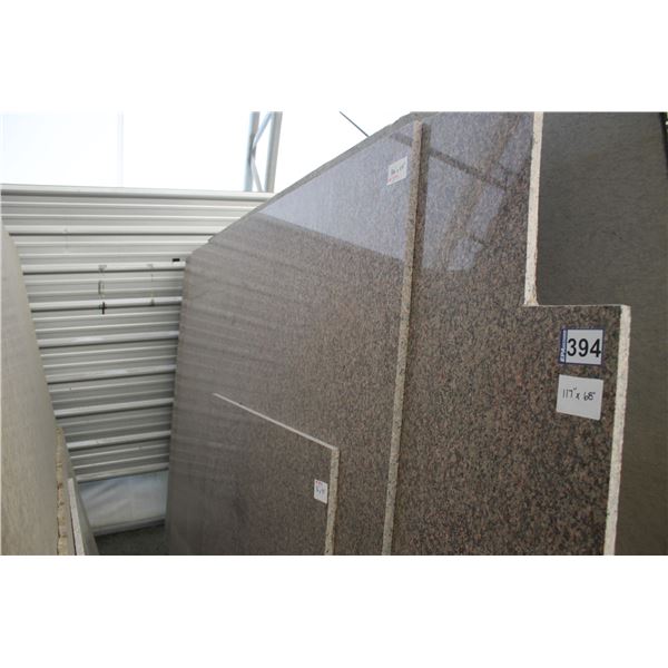 3- Slabs, Various sizes  x 3/4" thick, Violetta Granite (so much each x 3)