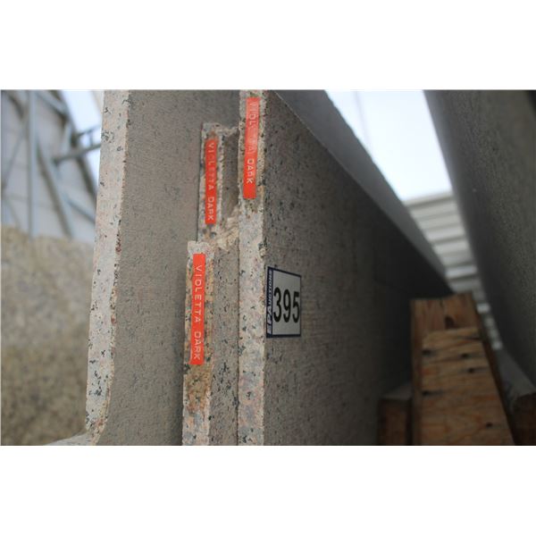 3- Full slabs, Approx. 105" x 65"  x 3/4" thick, Violetta dark Granite (so much each x3)