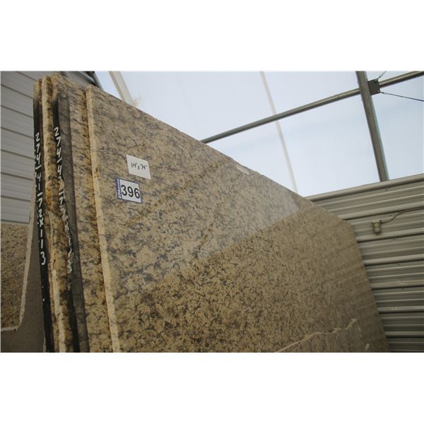 5- Full slabs, Approx.114" x 74"  x 3/4" thick, Giallo farfalla Granite (so much each x5)