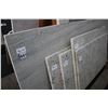 Image 2 : 5- Slabs, Various sizes x 1 1/4" thick, Colonial white & river white Granite
