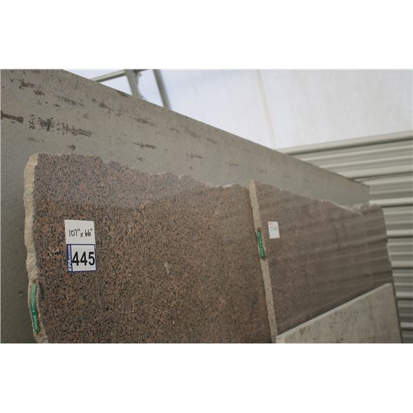 3- Full slabs, Approx. 107" x 66" x 3/4" thick, and 3- Slabs, Various sizes x 3/4" thick, and/or 1 1