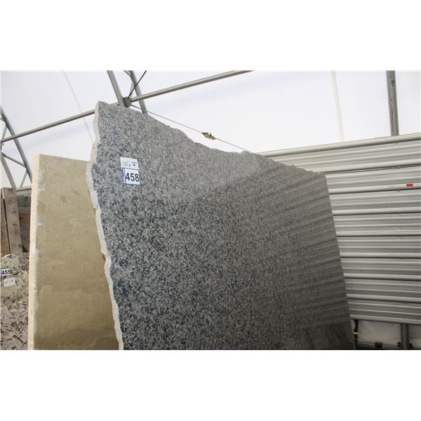 1- Full slab, Approx. 110" x 72" x 3/4" thick, Caldonia Granite