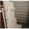 Image 2 : Approx. 8- Slabs, Various sizes x 3/4" thick, and 1 1/4" thick, Super white and various colors Grani
