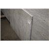 Image 4 : 2- Full slab, Approx. 128" x 74" and 2- Slabs, Various sizes x 3/4" thick, Kashmere white Granite