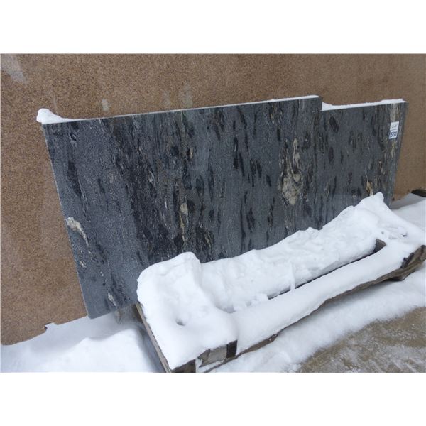 1- Slab Pce, Approx. 72" x 28" x 3/4" thick, Granite