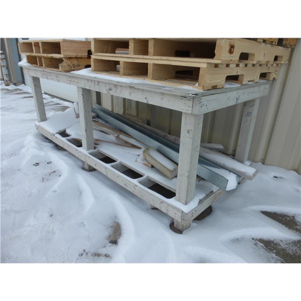 Work Bench, 96" x 44" x 36" H