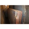 Image 1 : 5- Full slabs, Approx. 97" x 50" x 3/4" thick, Agglo brown/red Marble (selling all together)