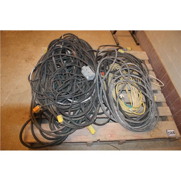 Qty of 110V ext. cord