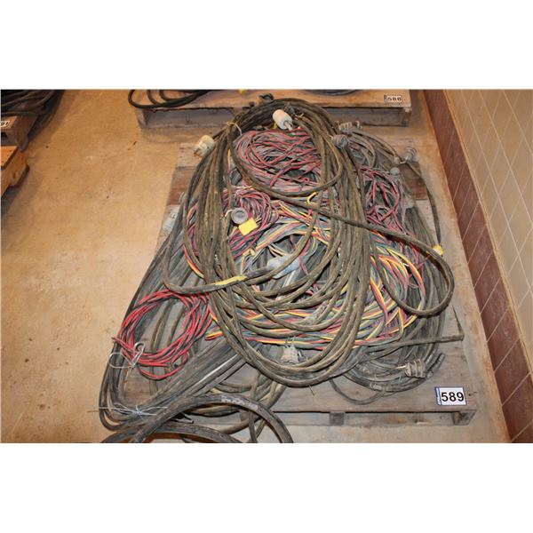 Qty of Light strings, 110V, 20 amp