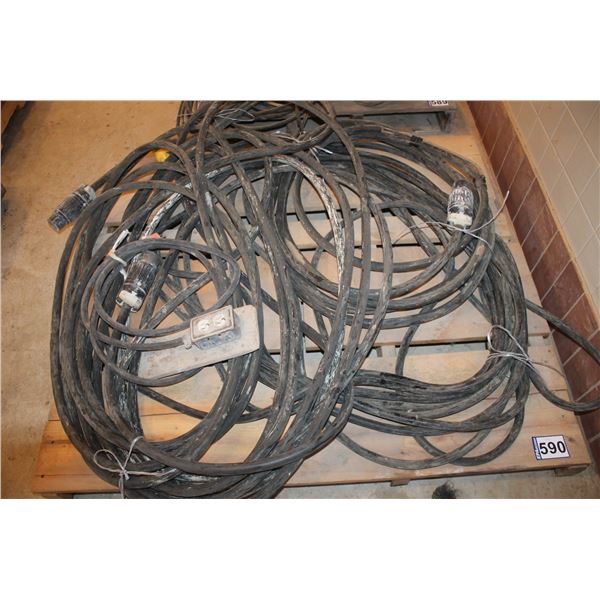 Qty of 220V, 30 amp ext. cords