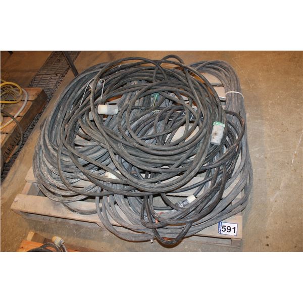 Qty of 220V, 30 amp ext. cords