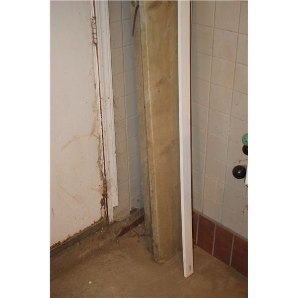 Qty of shovels, brooms and lumber