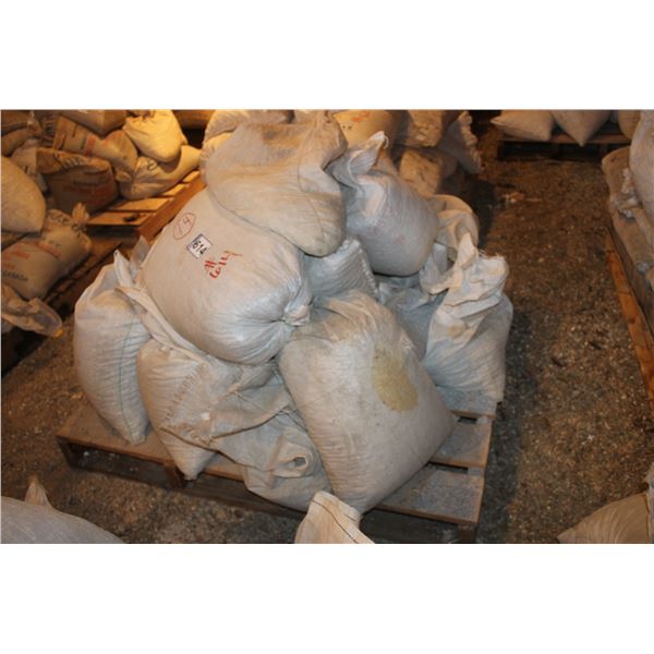 Approx. 14 bags of terrazzo chips (Various color, #1 and #2 chips) Selling by the Pallet