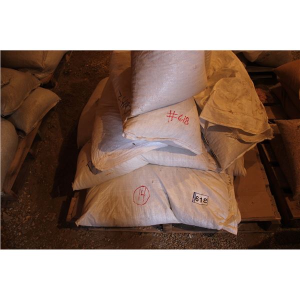 Approx. 14 bags of terrazzo chips (Botti, #1 and #2 chips) Selling by the Pallet