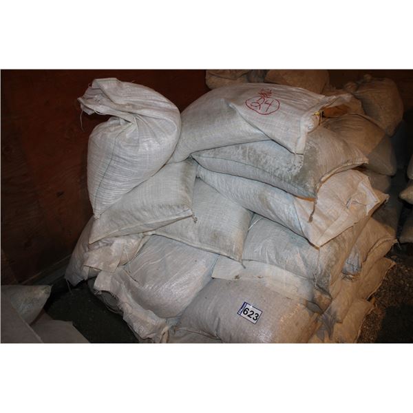 Approx. 24 bags of terrazzo chips (Valley cream, #2 chips) Selling by the Pallet