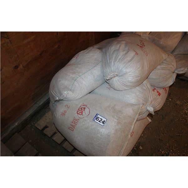 Approx. 11 bags of terrazzo chips (Dark grey, #1 & #2 chips) Selling by the Pallet