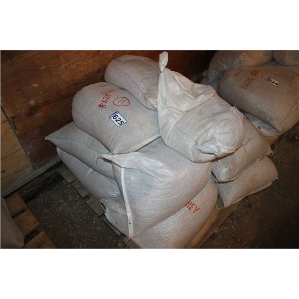 Approx. 11 bags of terrazzo chips (Dark grey, #1 & #2 chips) Selling by the Pallet