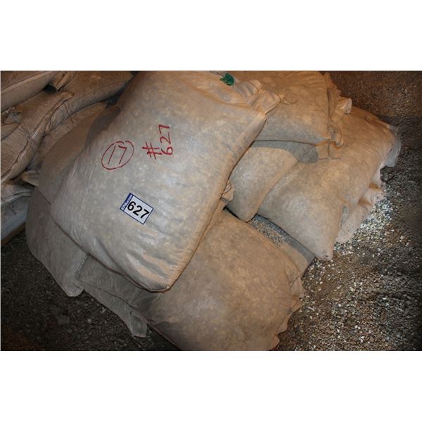 Approx. 17 bags of terrazzo chips (Chartreuse #2 chips) Selling by the Pallet