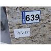 Image 3 : 2- Slabs, Various sizes x 3/4" thick, Giallo ornamental Granite