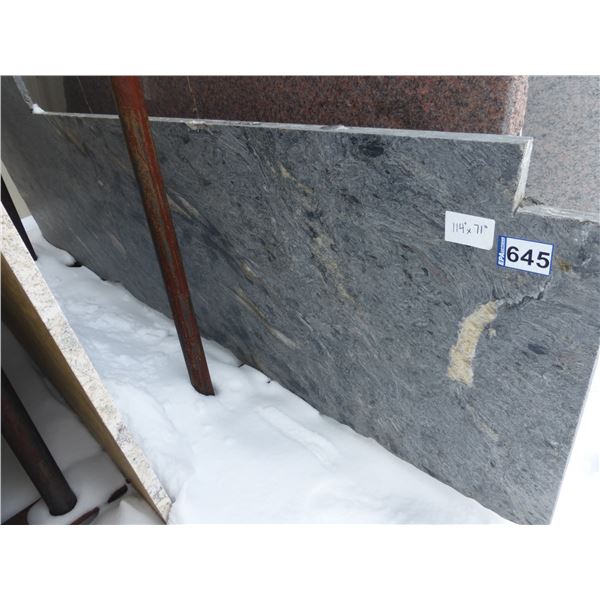 1- Slab, Approx. 114" x 71" x ***