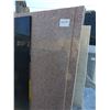Image 1 : 5- Slabs, Approx. 103" x 59" x 3/4" thick, Forest red Granite (so much each x 5)