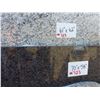 Image 3 : 5- Slabs, Various sizes x 3/4" thick, Imperial coffee, Luna pearl and other various colors of Granit