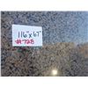 Image 14 : 9- Slabs, Various sizes x 1 1/4" thick, Tropical brown Granite and other various colors of Granite a